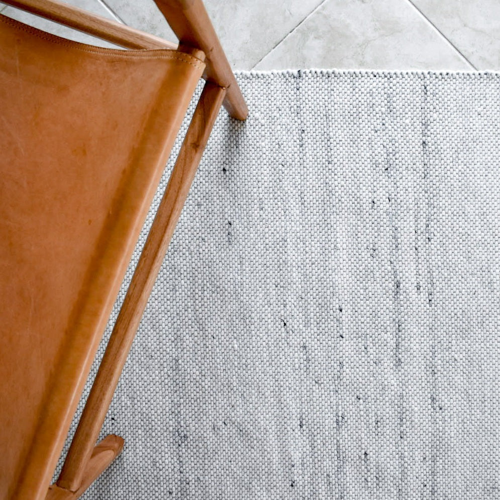 Grey Wool Rug