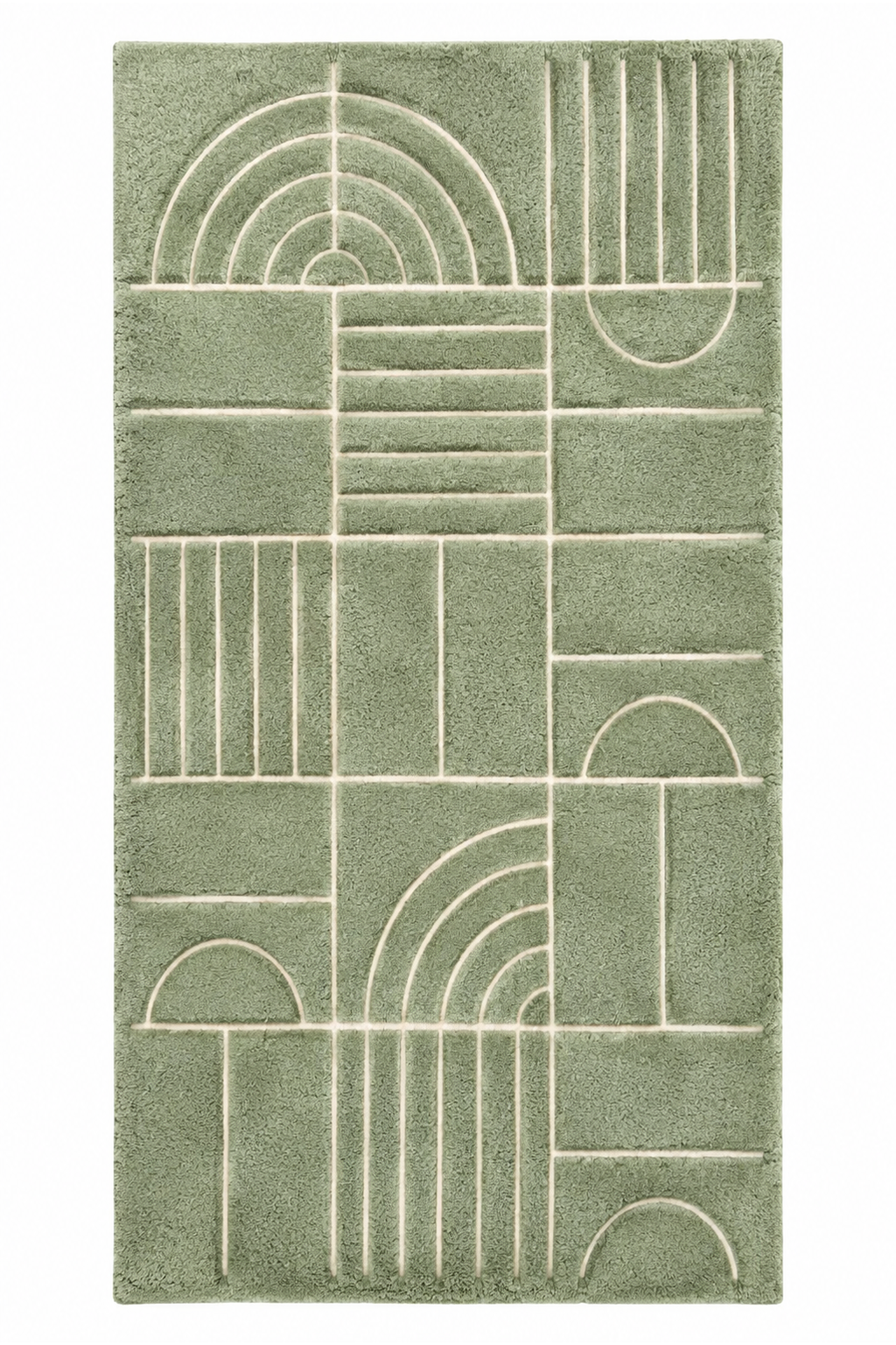 Green Deco Bath Runners - Oh Happy Home