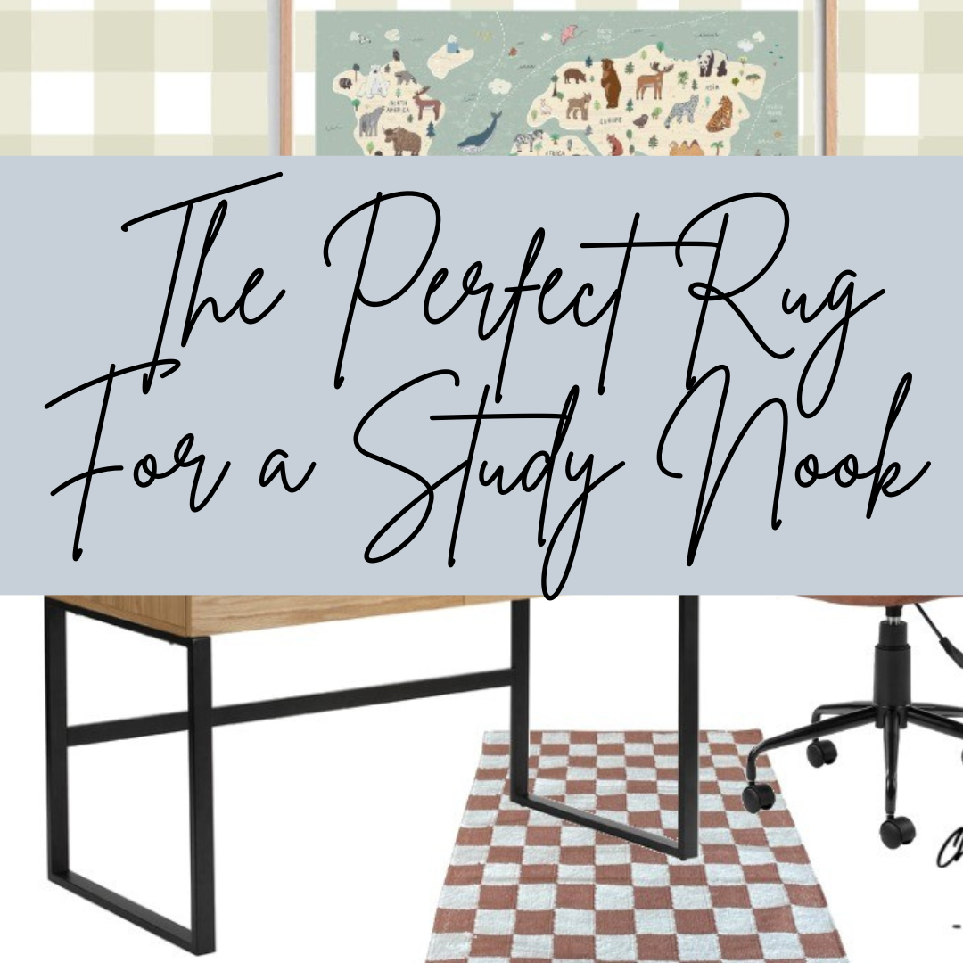 Study nook inspo the perfect rug for a study nook