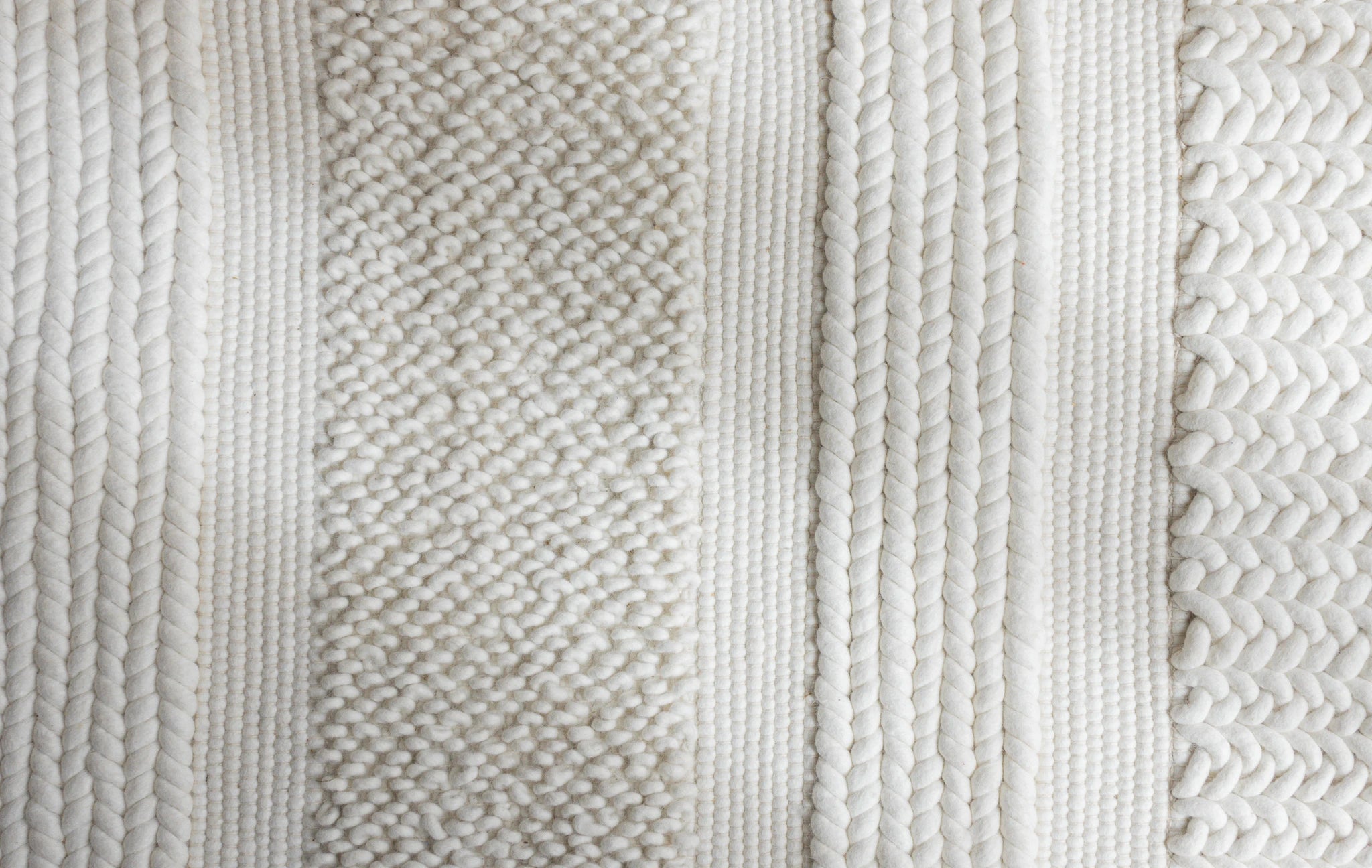 Coastal Inspired Wool Rug 