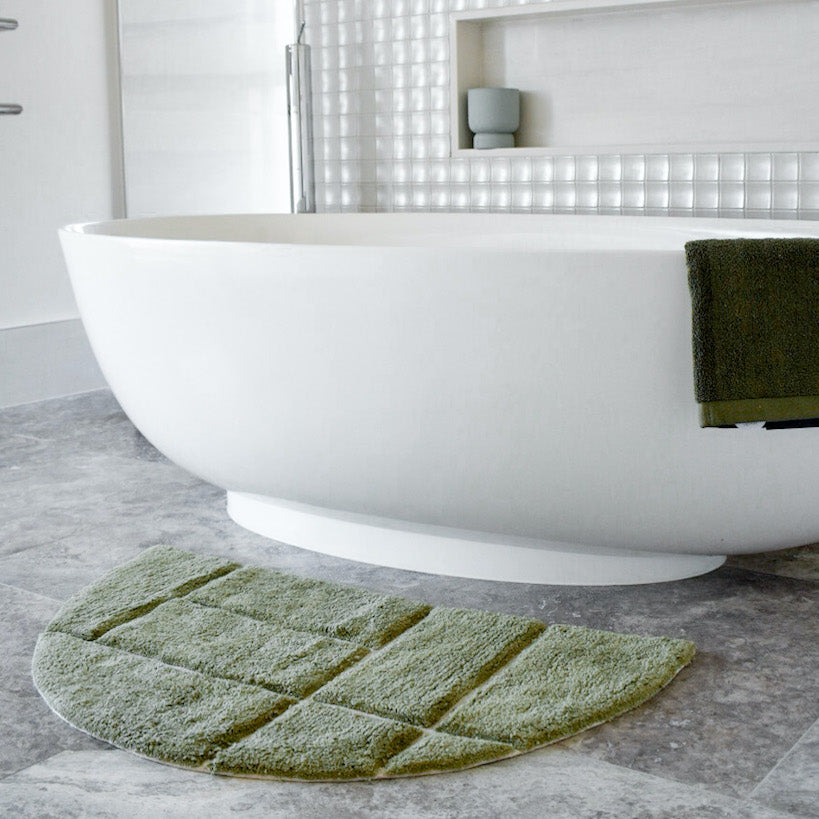 Green Arch Bath Mat