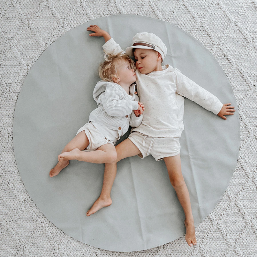 Sage Leather Play Mat